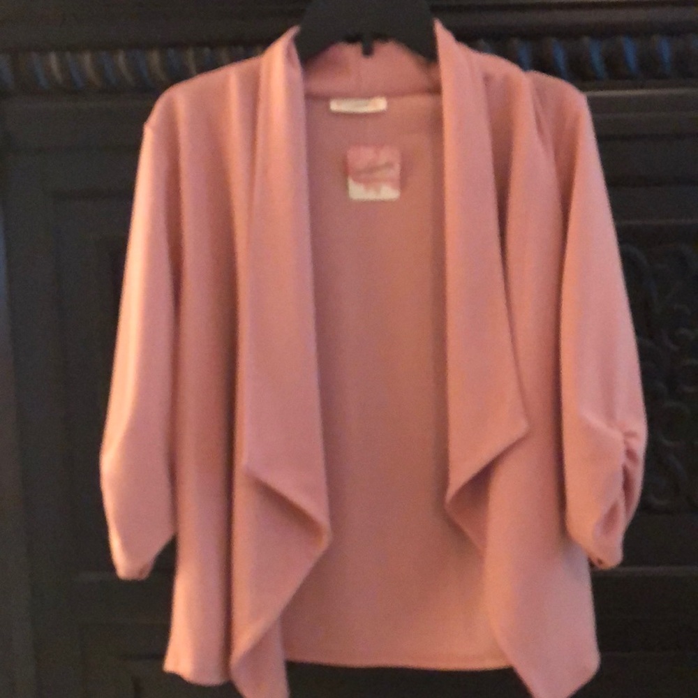 Pink blazer